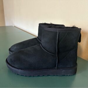 UGG Classic Black Winter Boots